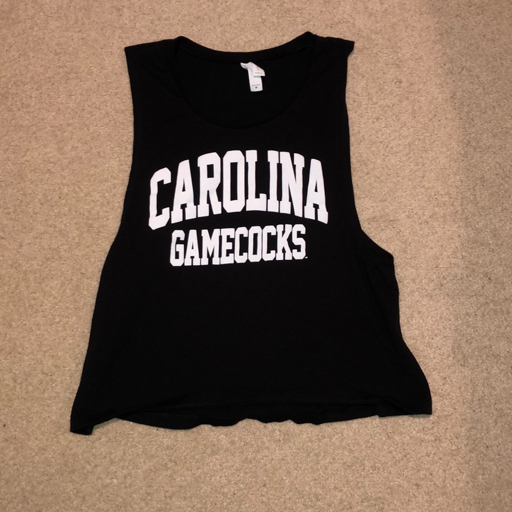 Black Carolina Gamecocks Tank Top Size M